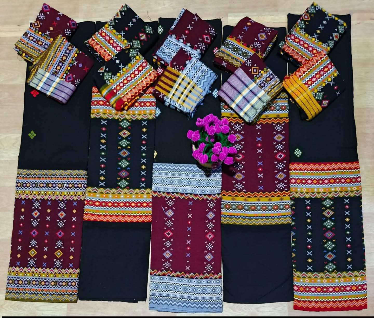 Chin Ethnic Dress Set