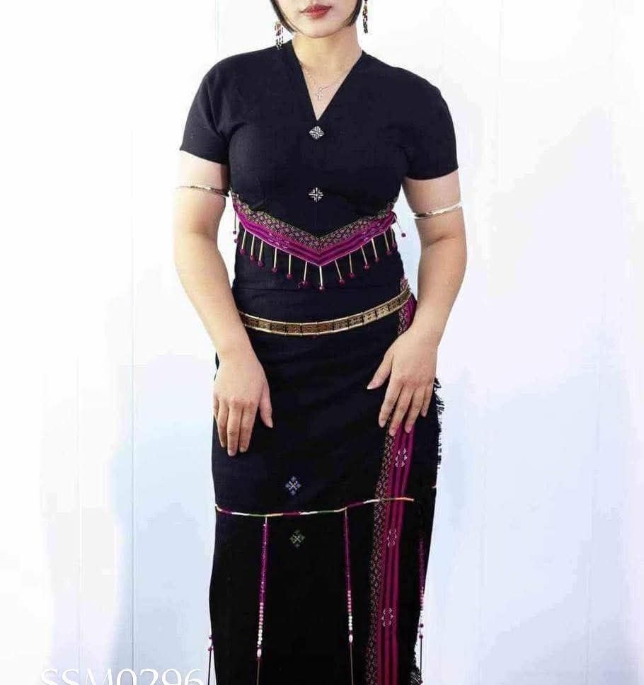 Chin Traditional Dress Set