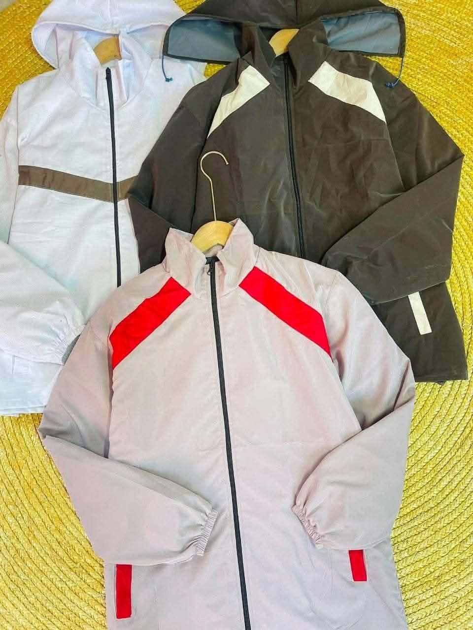 Waterproof hooded jackets