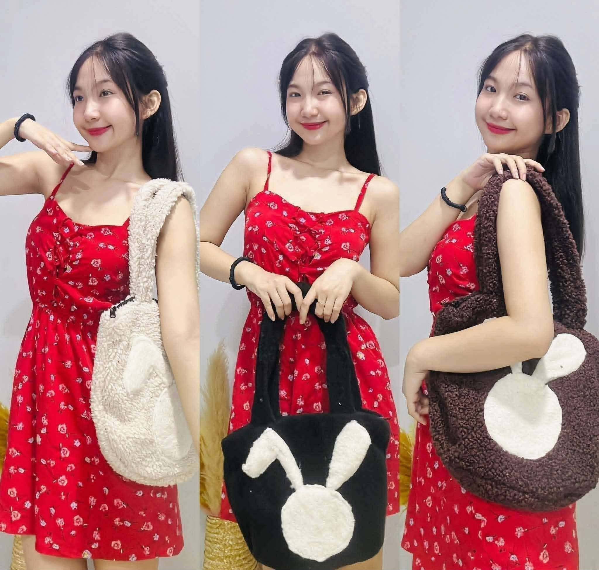 Bunny Teddy Tote Bag