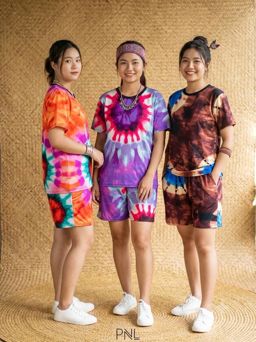 Cute Tie-Dye 2-Piece Set